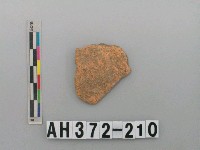 藏品(紅色夾砂陶片)的圖片